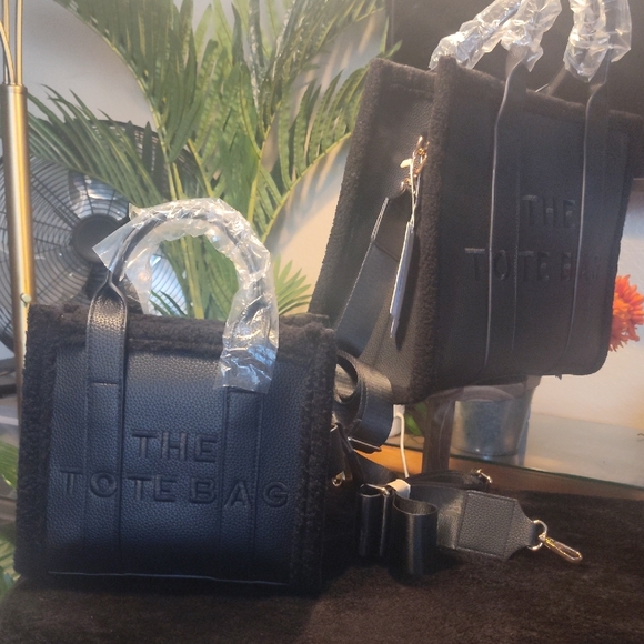 Black Tote Bag - Picture 8 of 12